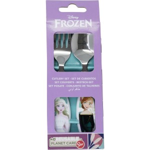 Besteckset Frozen CZ11341 Für Kinder 2 Stücke |  Messer und Schleif...