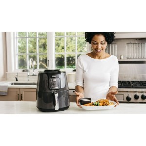 Heißluftfritteuse NINJA AF100 Schwarz 1500 W 3,8 L |  Fritteusen   ...