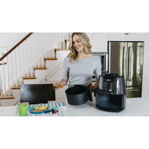 Heißluftfritteuse NINJA AF100 Schwarz 1500 W 3,8 L |  Fritteusen   ...
