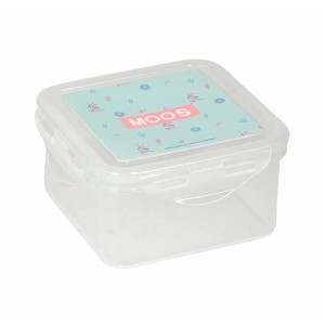 Lunchbox Moos Garden türkis 13 x 7,5 x 13 cm |  Brotdosen, Lebensmi...