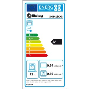 Herd Balay 3HB413CX3 71 L |  Öfen   | Chef Up