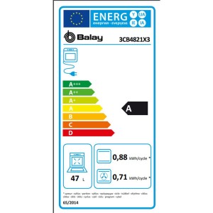 Herd Balay 3CB4821X3 2990 W 47 L |  Öfen   | Chef Up
