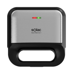 Sandwichmaker Solac SD5060 Grau 750 W |  Sandwich-Toaster   | Chef Up