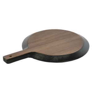 Schneidebrett Home ESPRIT Schwarz natürlich Tafel 38 x 28 x 1,8 cm ...