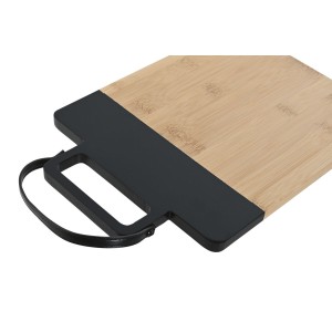 Planche à découper Home ESPRIT Noir Naturel Polyuréthane Bambou 35,...