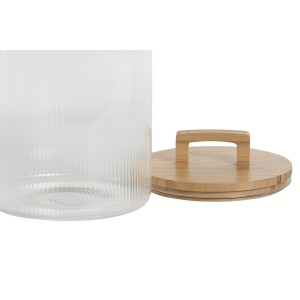 Gefäß Home ESPRIT Durchsichtig Bambus Kristall 3 L |  Brotdosen, Le...
