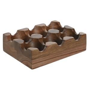 Eierbehälter Home ESPRIT natürlich Akazienholz 15 x 10 x 4 cm |  We...