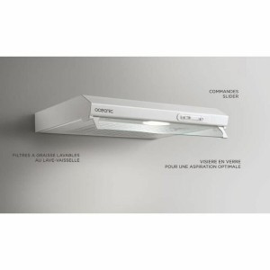 Konventioneller Rauchfang Oceanic OCEAHT205W Weiß 205 m3/h |  Dunst...