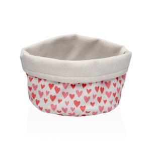 Brotkorb Versa Amore Herzen 14 x 10 x 17 cm |  Küchenboxen und Brot...