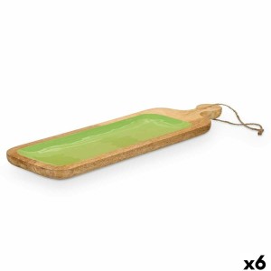 Tablett für Snacks MALI-798 G grün 50,7 x 3 x 14 cm (6 Stück) |  Ge...
