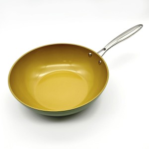 Wok Pfanne Amercook AMVegan By Fran López Ø 28 cm |  Pfannen und Tö...