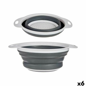 Sieb Kinvara 81604 Weiß Grau Polypropylen TPR 25 x 20 x 8,5 cm 25 x...