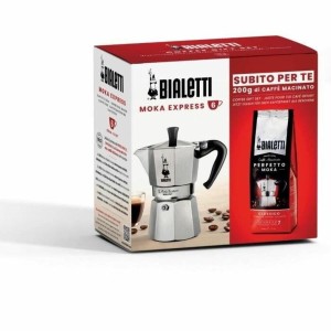 Italienische Kaffeemaschine Bialetti Moka Classico Grau 3 Kopper | ...