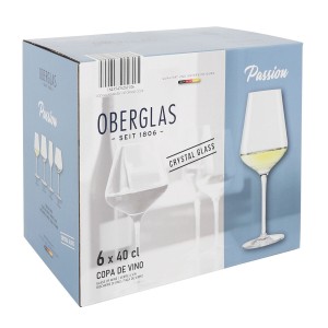 Weinglas-Set Inde Passion 400 ml 6 Stücke |  Gläser und Krüge   | C...