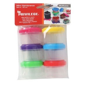 Lunchbox-Set Privilege 35 ml Ø 4,5 x 3 cm 6 Stücke (24 Stück) |  Br...