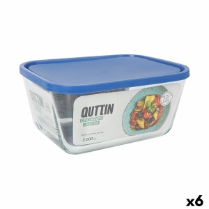 Lunchbox Inde Frigo rechteckig 2,6 L (6 Stück) |  Brotdosen, Lebens...