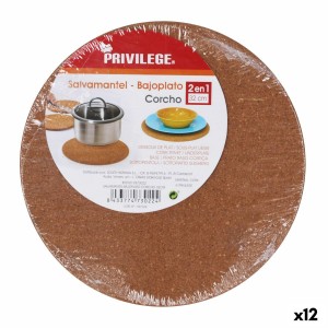 Untersetzer Privilege 32 x 1 cm (12 Stück) |  Untersetzer , Platzde...