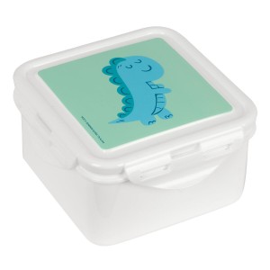 Lunchbox Safta Dino grün 13 x 7.5 x 13 cm |  Brotdosen, Lebensmitte...
