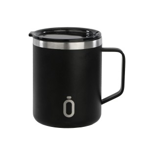Thermobecher mit Deckel F.C. Barcelona Marineblau Edelstahl |  Tass...