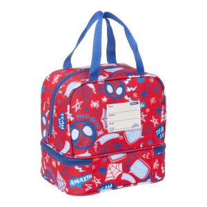 Lunchbox Spider-Man Rescue Blau Rot 20 x 20 x 15 cm |  Weiteres Zub...
