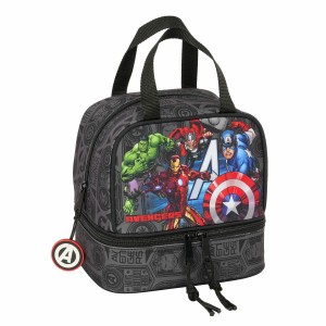 Sac à goûter The Avengers Vendetta Noir 20 x 20 x 15 cm |  Autres a...