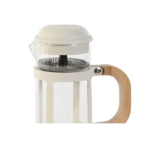 Kolben-Kaffeemaschine Home ESPRIT Weiß natürlich Edelstahl Polyprop...