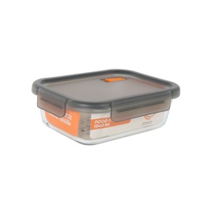 Lunchbox hermetisch MasterChef Grau Durchsichtig rechteckig 1,04 L ...