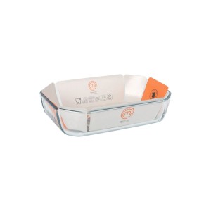 Kochschüssel MasterChef rechteckig 2,2 L 27 x 18 cm (5 Stück) |  Ge...