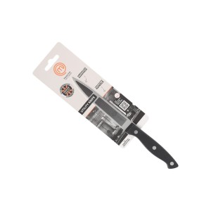 Küchenmesser MasterChef Schwarz Silberfarben 12 cm Mehrzweck (24 St...