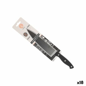 Küchenmesser MasterChef Chef Schwarz Silberfarben 20 cm (18 Stück) ...
