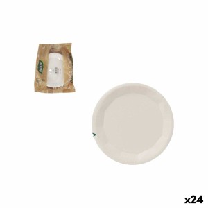 Geschirr-Set Algon Weiß 17 cm 10 Stücke (24 Stück) |  Geschirr, Tab...