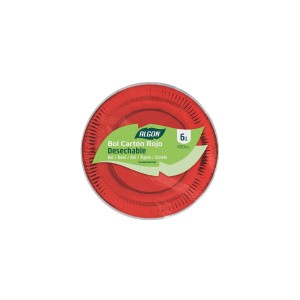 Geschirr-Set Algon Rot 450 ml 6 Stücke (18 Stück) |  Geschirr, Tabl...