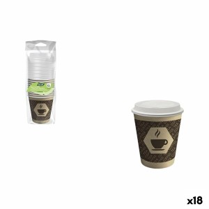 Gläserset Algon Braun 120 ml 12 Stücke (18 Stück) |  Gläser und Krü...