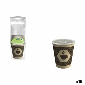 Gläserset Algon Braun 200 ml 10 Stücke (18 Stück) |  Gläser und Krü...