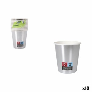 Gläserset Algon Silberfarben 200 ml 10 Stücke (18 Stück) |  Gläser ...