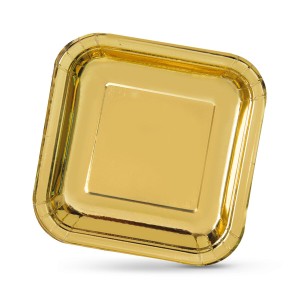 Geschirr-Set Algon Gold 26 cm 3 Stücke (18 Stück) |  Geschirr, Tabl...