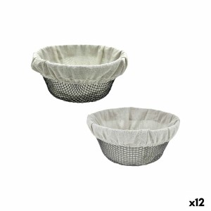Brotkorb Metall 23 x 23 x 10 cm (12 Stück) |  Küchenboxen und Brotk...