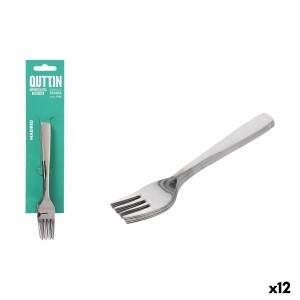 Gabel Quttin Madrid 14,5 x 2 x 1 cm 6 Stücke (12 Stück) |  Messer u...