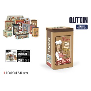 Metalldose Quttin Baking (12 Stück) |  Brotdosen, Lebensmittelbehäl...