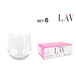 Gläserset LAV Gaia 415 ml 6 Stücke (8 Stück) |  Gläser und Krüge   ...