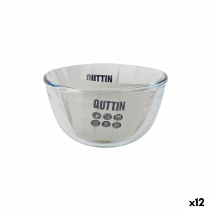 Schüssel La Mediterránea Quttin Glas 1,1 L 17 x 17 x 10 cm (12 Stüc...