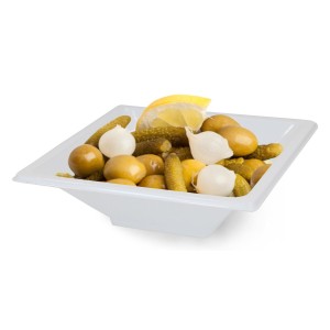 Satz für Appetithäppchen Algon Kunststoff 250 ml 12 x 12 x 2 cm 6 S...