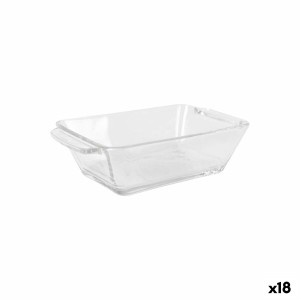 Satz für Appetithäppchen Arcoglass Anubis Glas rechteckig 4 Stücke ...