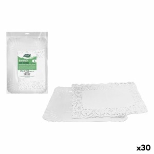 Tablett für Snacks Algon rechteckig 26 x 36 cm (30 Stück) |  Geschi...