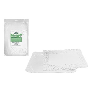 Tablett für Snacks Algon rechteckig 26 x 36 cm (30 Stück) |  Geschi...