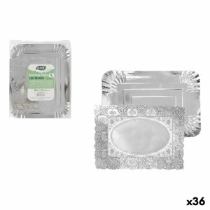 Tablett für Snacks Algon rechteckig 32 x 39 cm (36 Stück) |  Geschi...