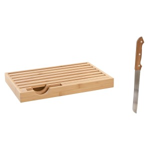 Schneidebrett Home ESPRIT natürlich 38 x 24,5 x 3,8 cm |  Küchenbre...