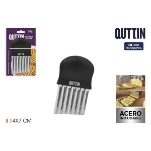 Kartoffelschneider Quttin Stahl 14 x 7 cm (36 Stück) |  Reiben, Frä...
