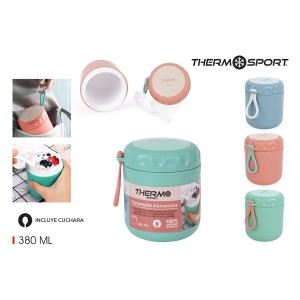 Thermoskanne für Lebensmittel ThermoSport 380 ml 9 x 9 x 11,5 cm (1...
