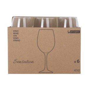 Weinglas Arcoglass SENSATION 470 ml (24 Stück) |  Gläser und Krüge ...